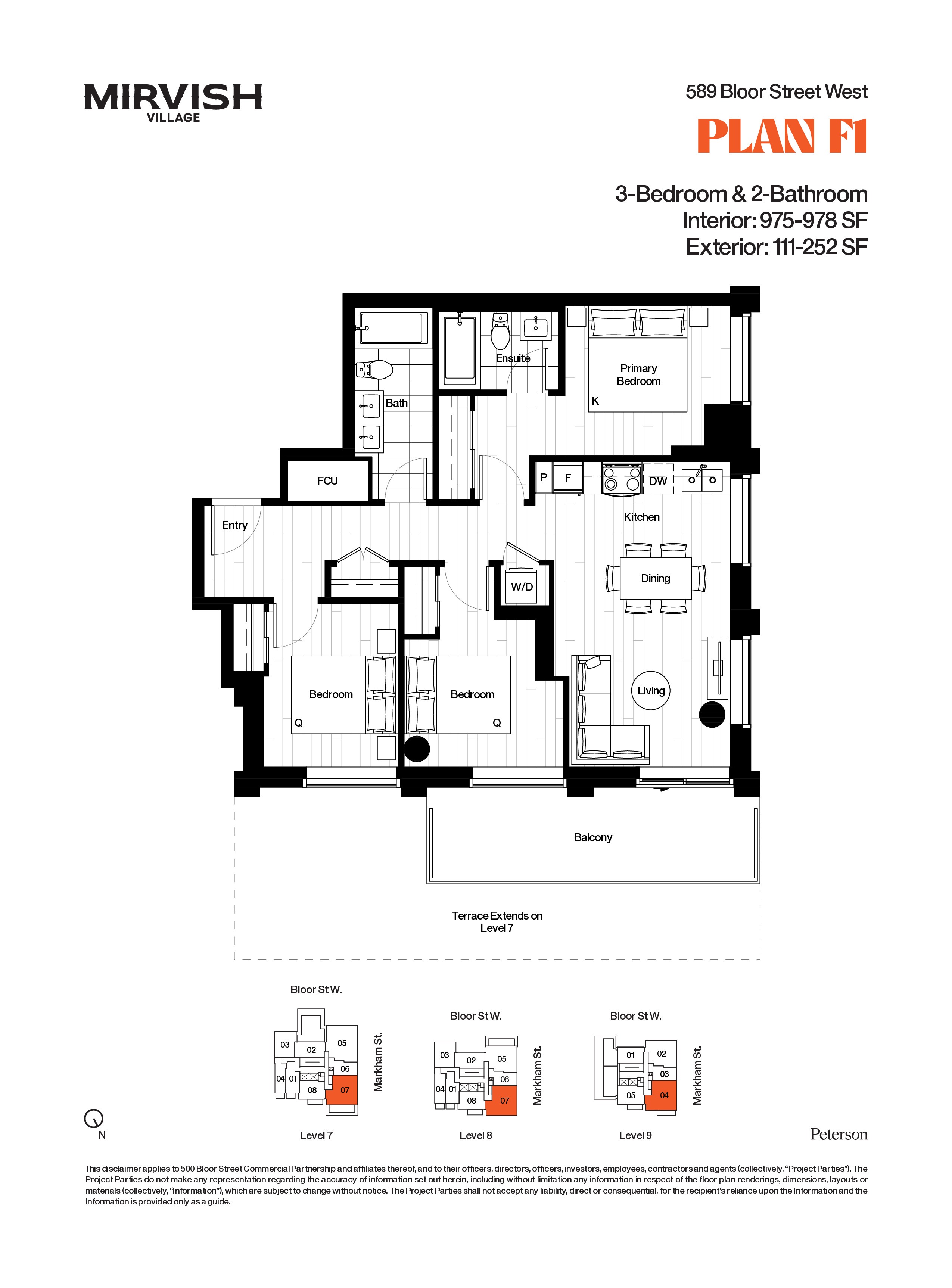 Unit 589-0807 floorplan