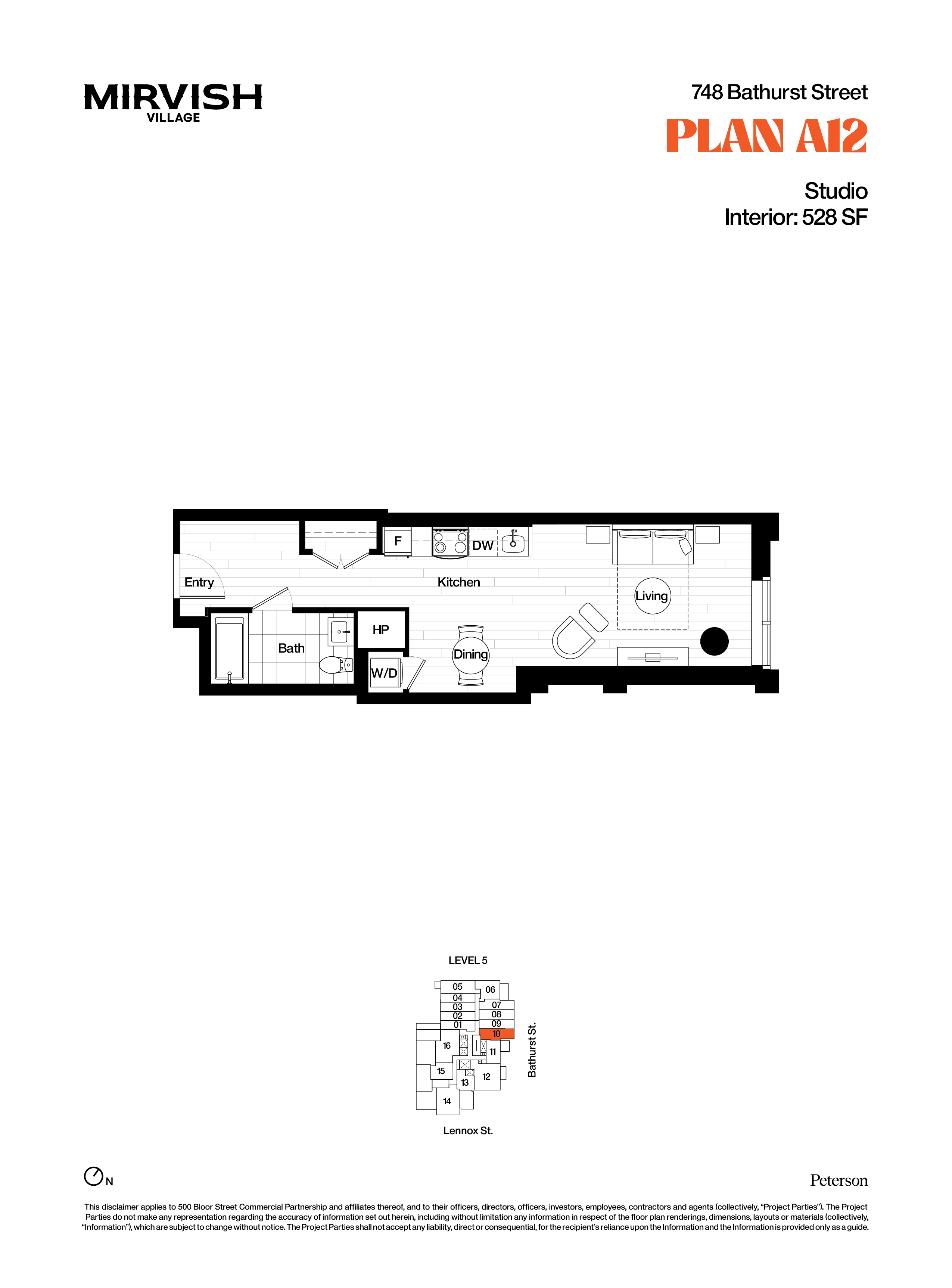 Unit 748-0510 floorplan