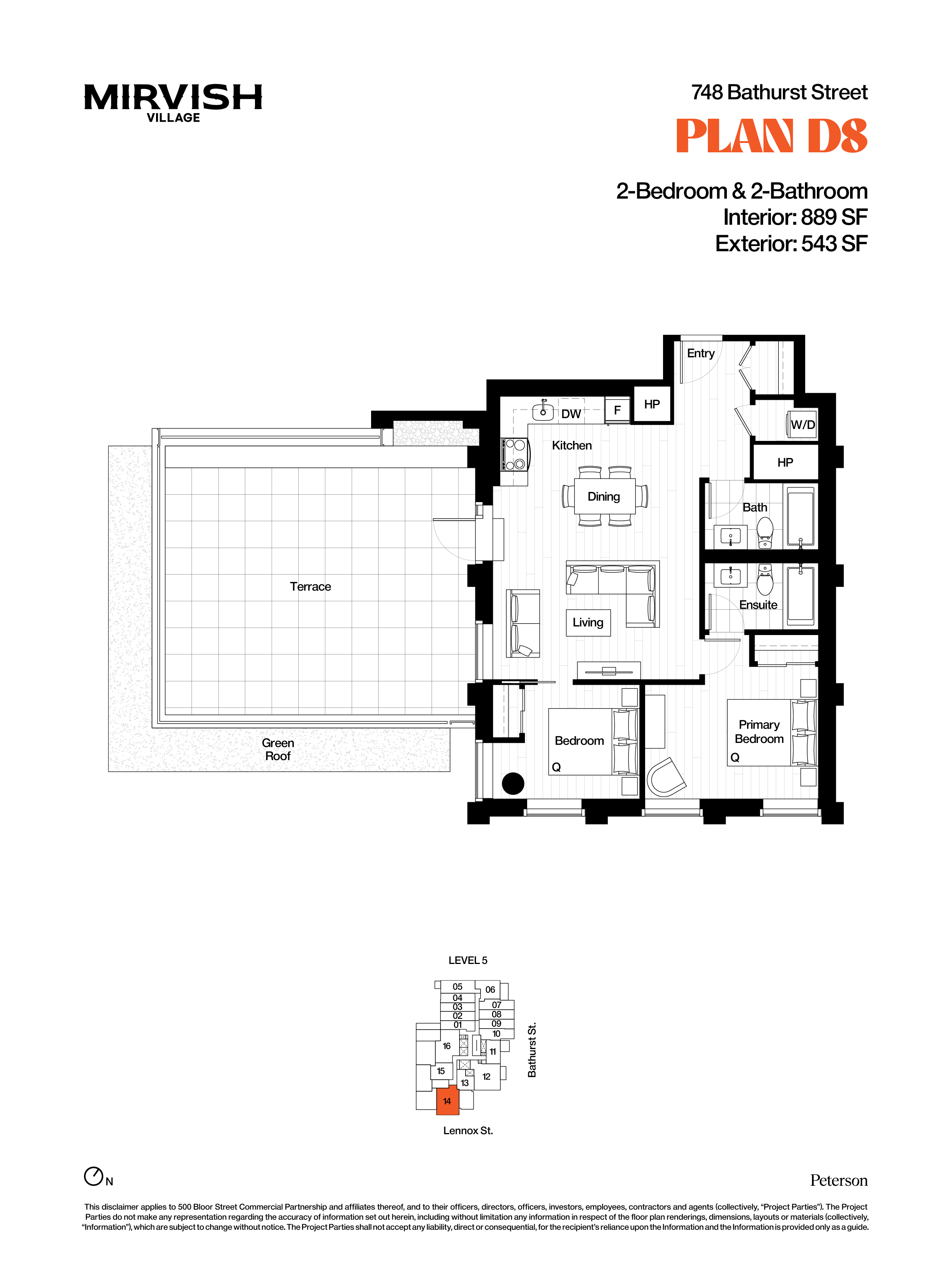 Unit 748-0516 floorplan