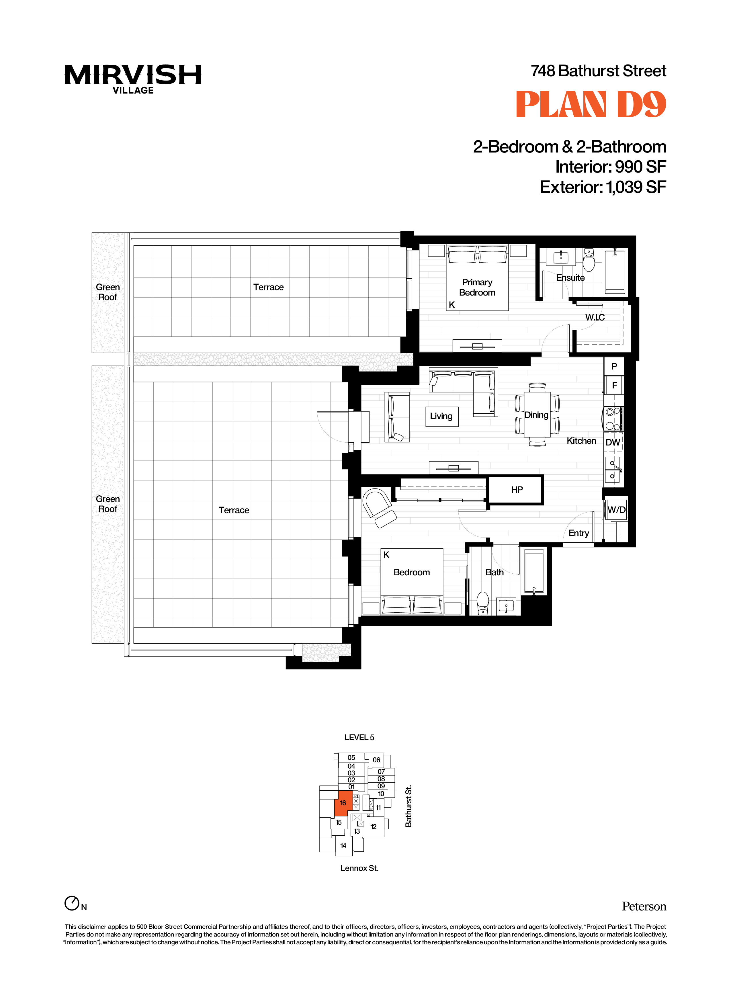 Unit 748-0516 floorplan