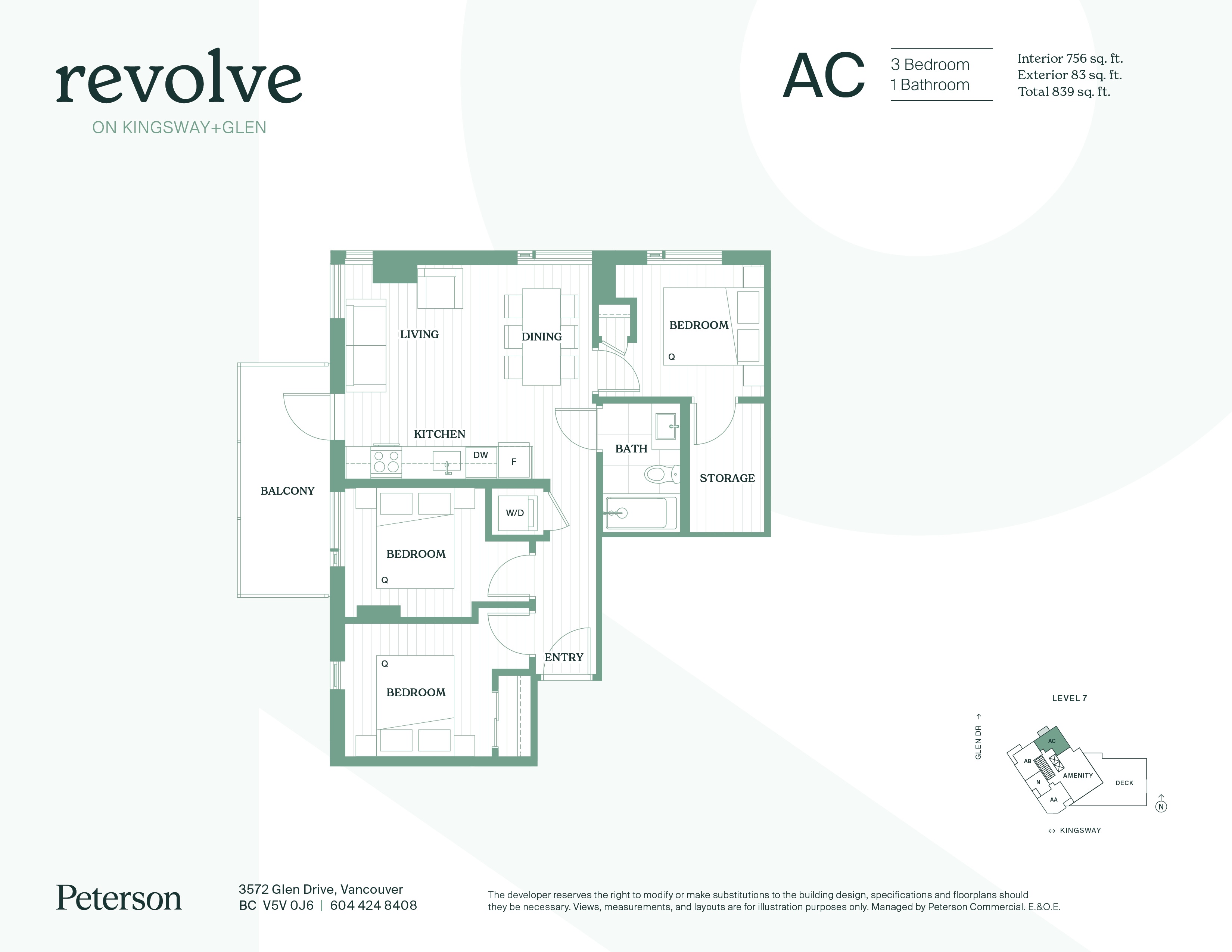 Unit 0708 floorplan