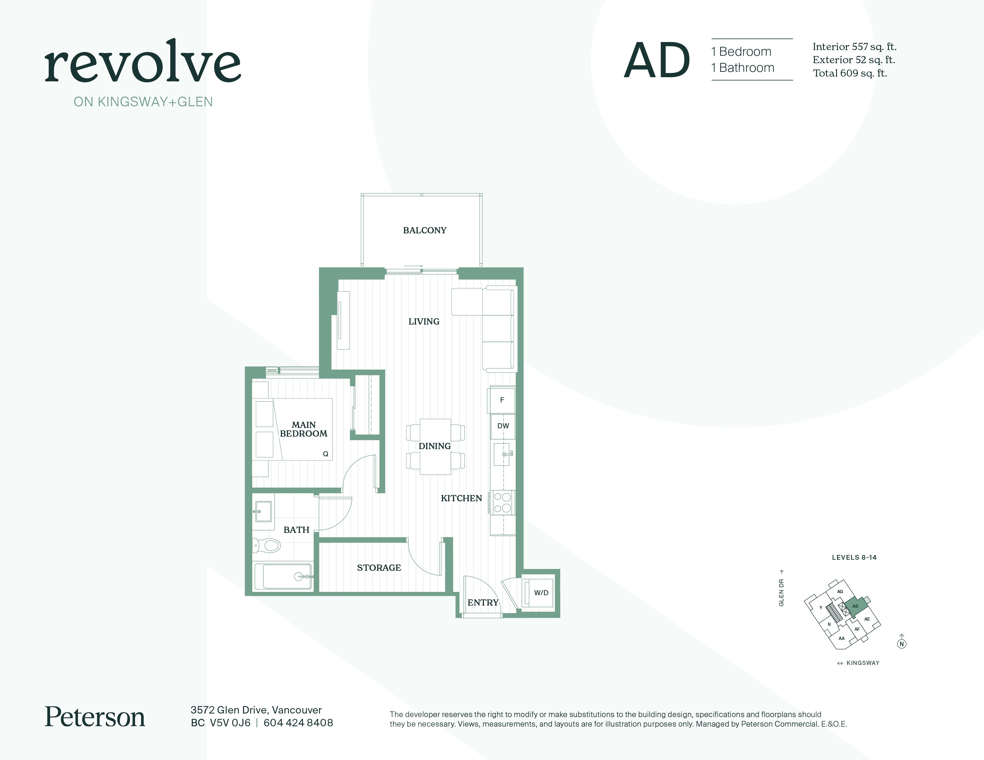 Unit 1401 floorplan