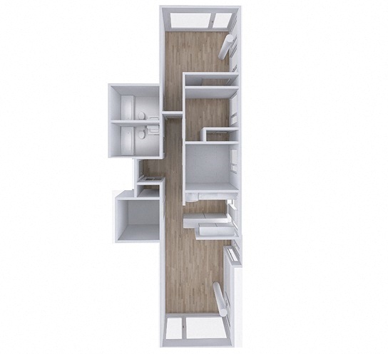 Unit 3302 floorplan