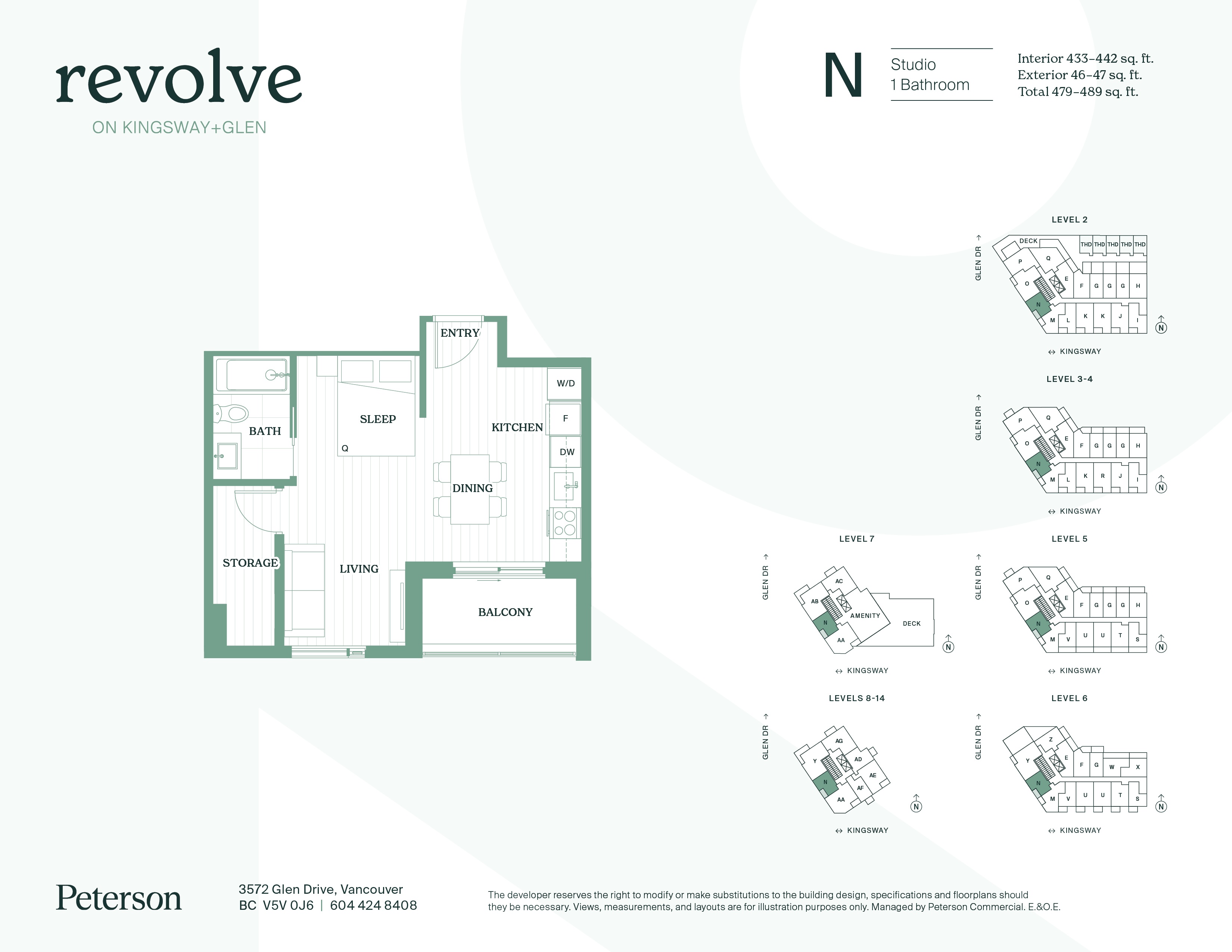 Unit 0706 floorplan