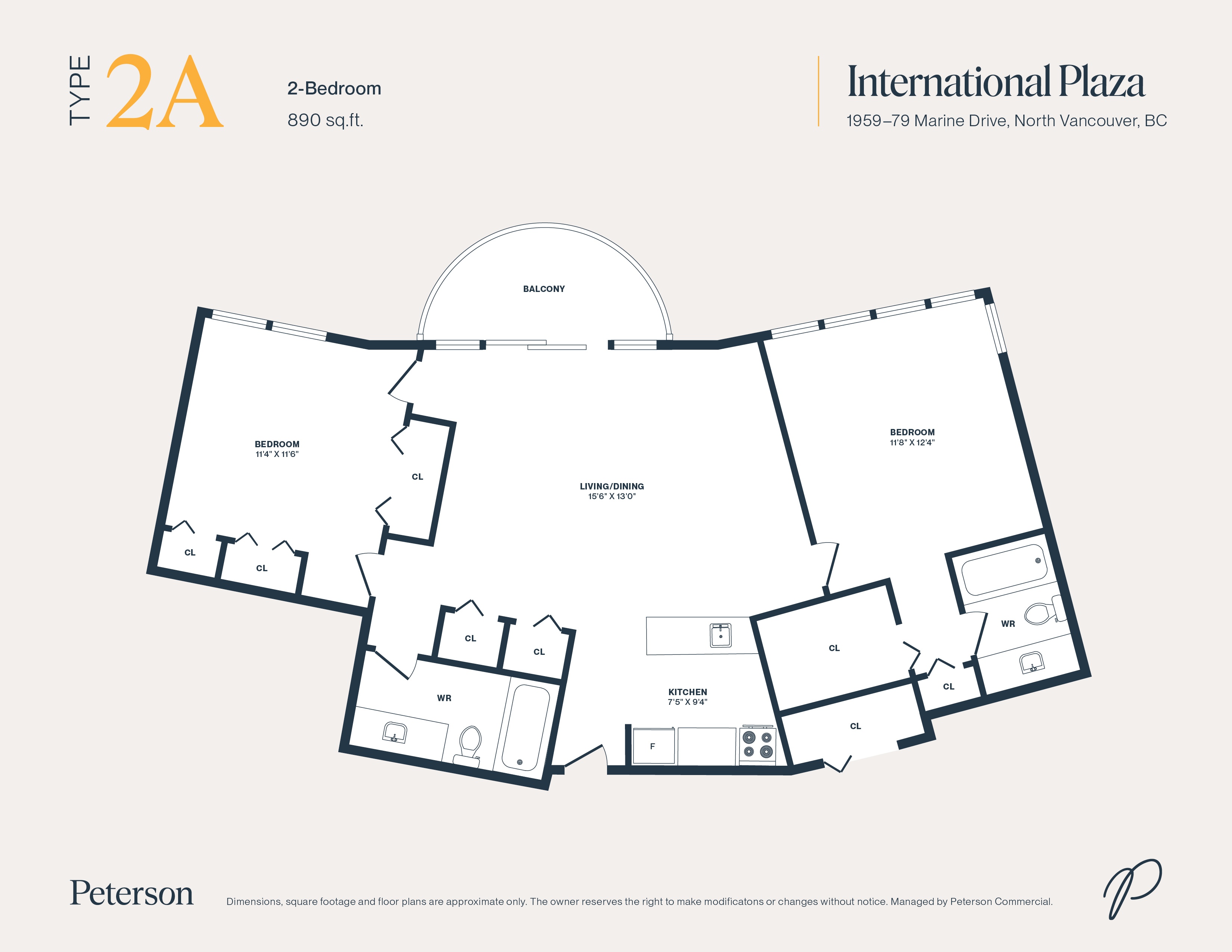 Unit 959-2660 floorplan