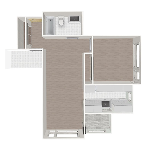 Unit 2003 floorplan