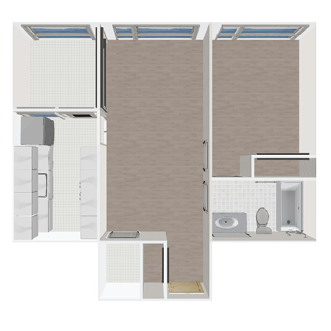 Unit 2708 floorplan