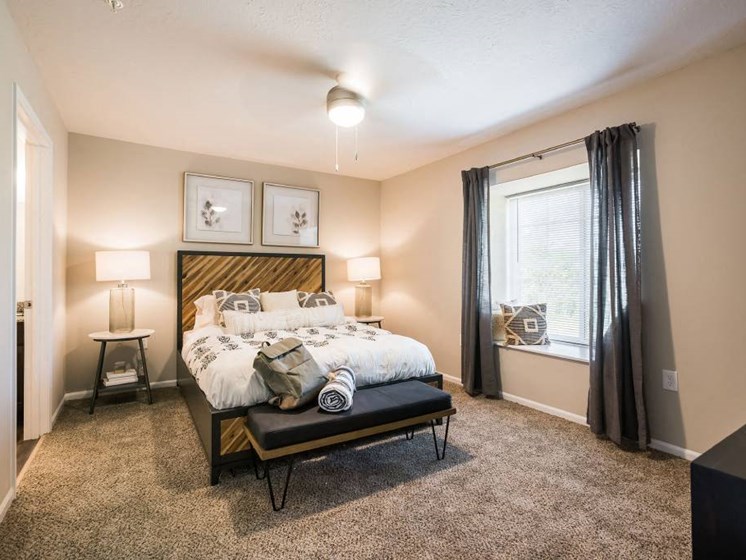 Marysville Ohio Apartment Rentals Redwood Living Redwood Marysville SR 4 Main Bedroom