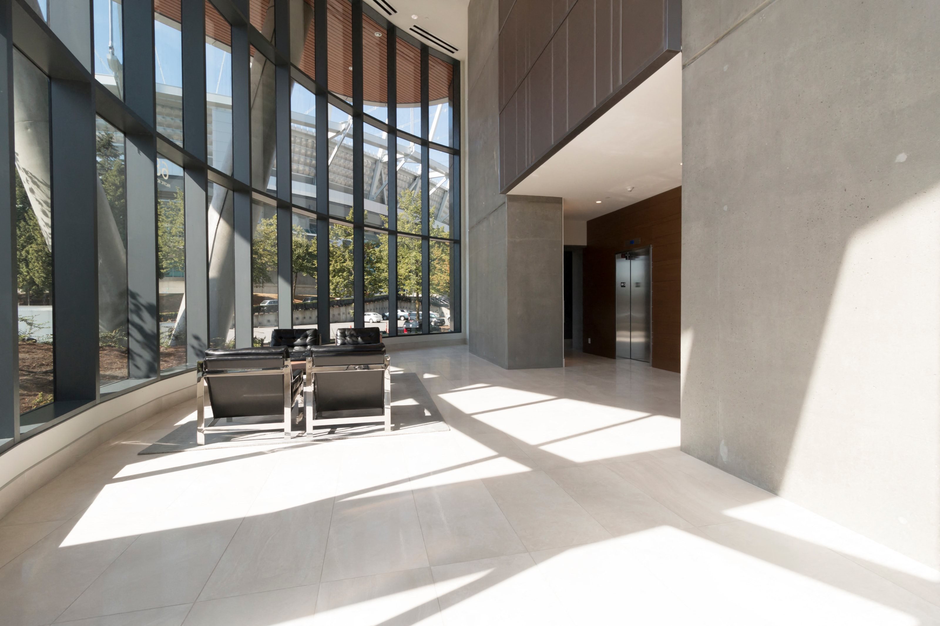 Modern Building Lobby