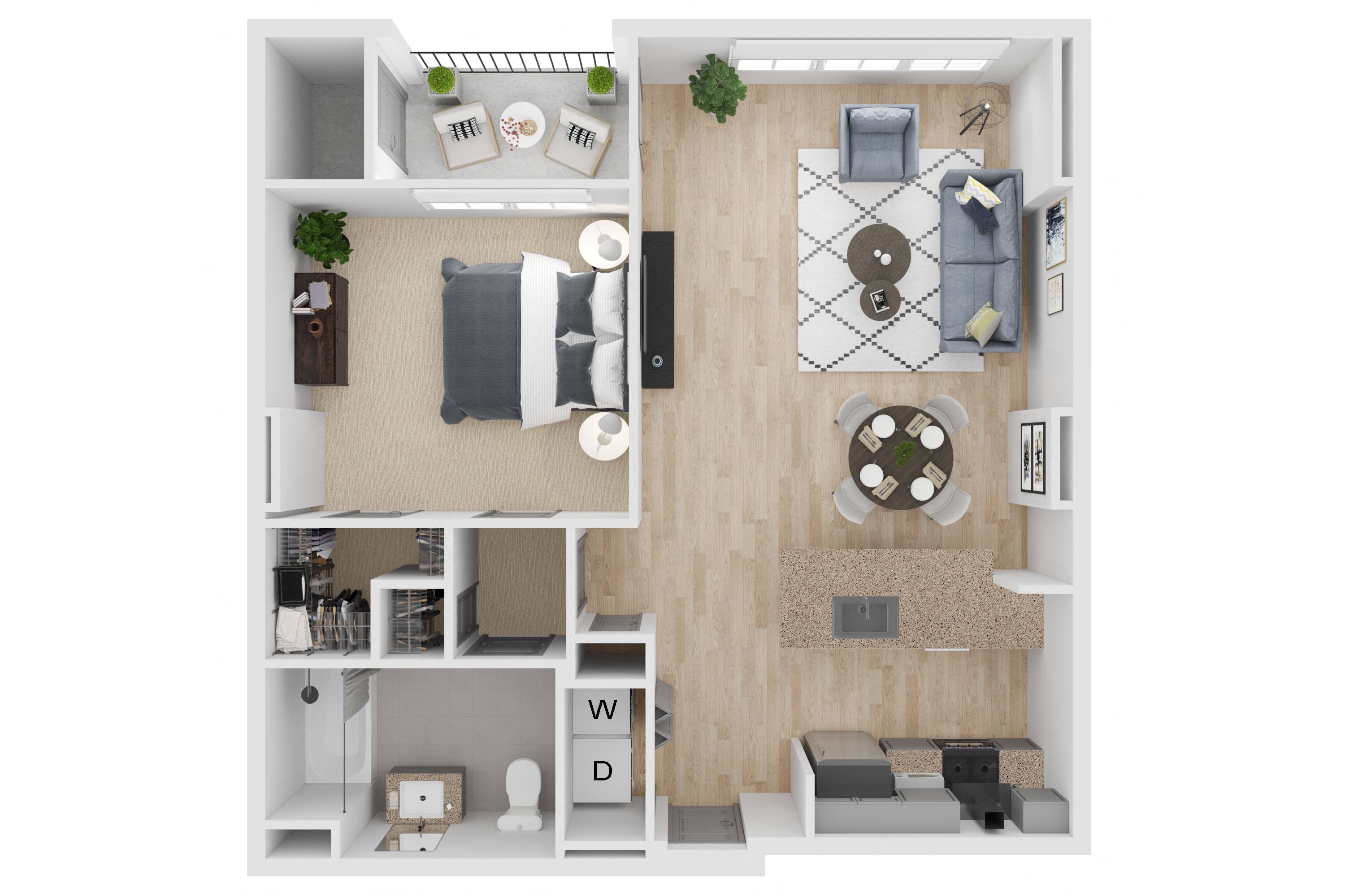 A1 floor plan