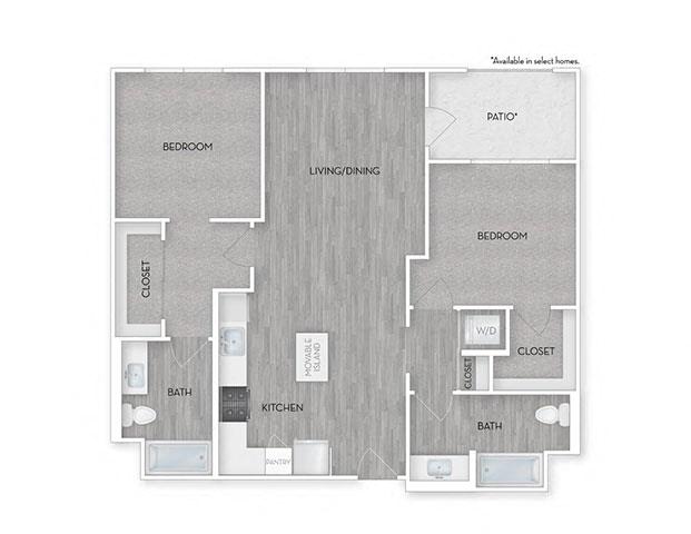 B floor plan