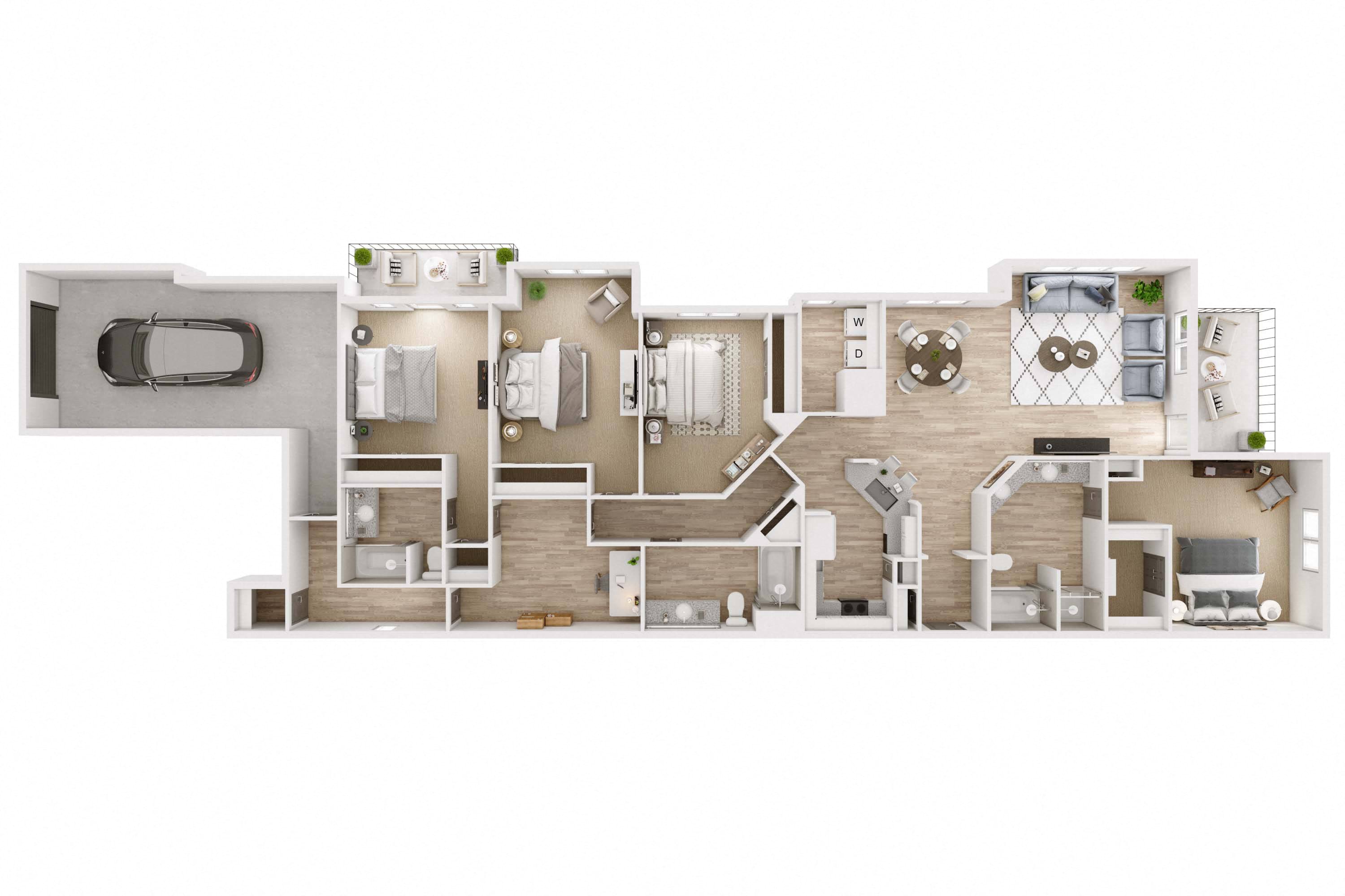 D1 floor plan