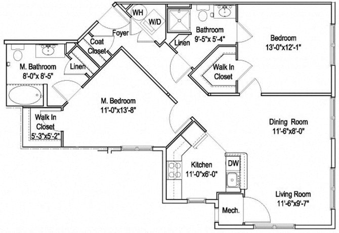 2F floor plan