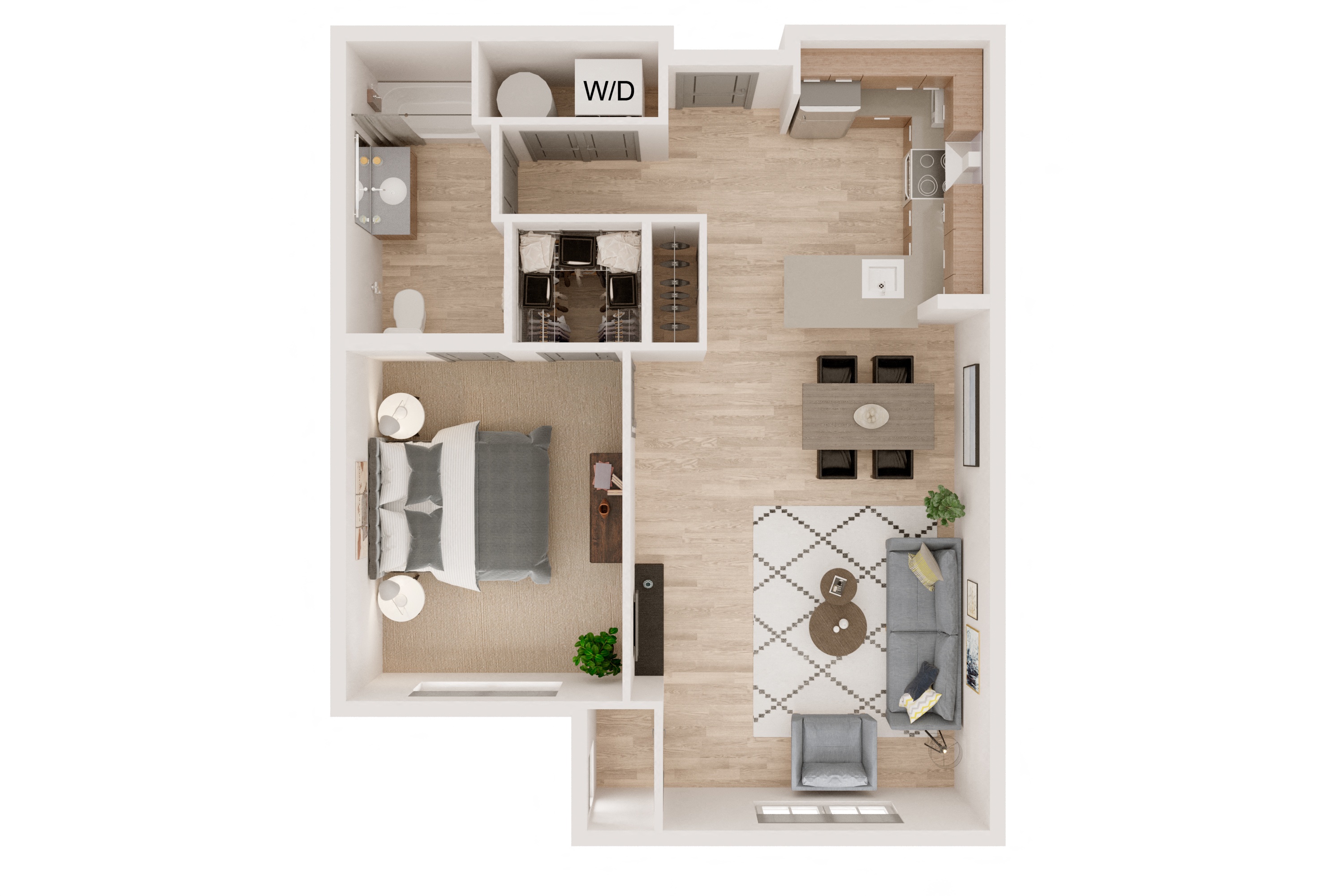 1G floor plan