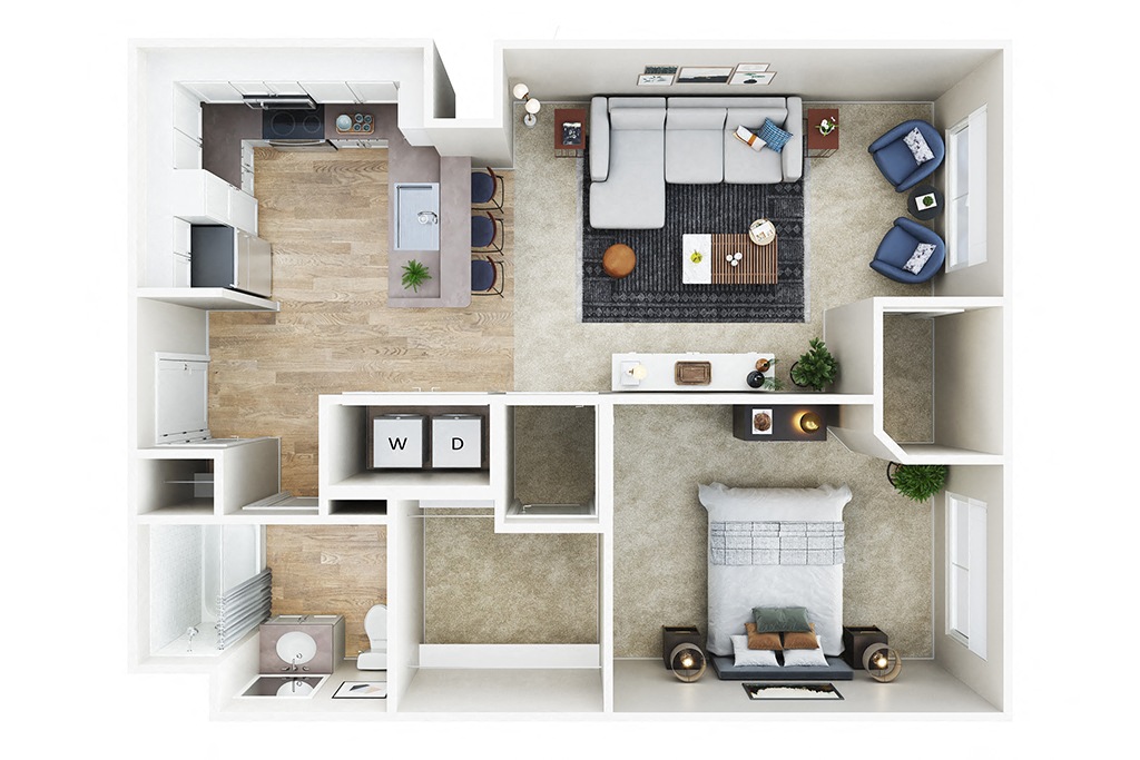 A2 floor plan
