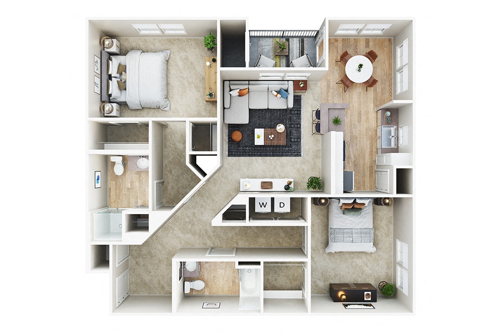 B4 floor plan