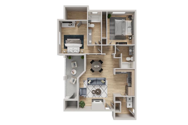 Xi floor plan