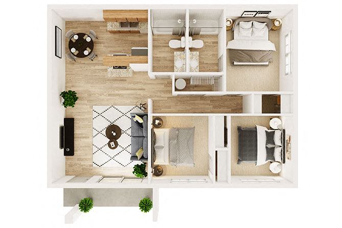 Sycamore (Upgraded) floor plan