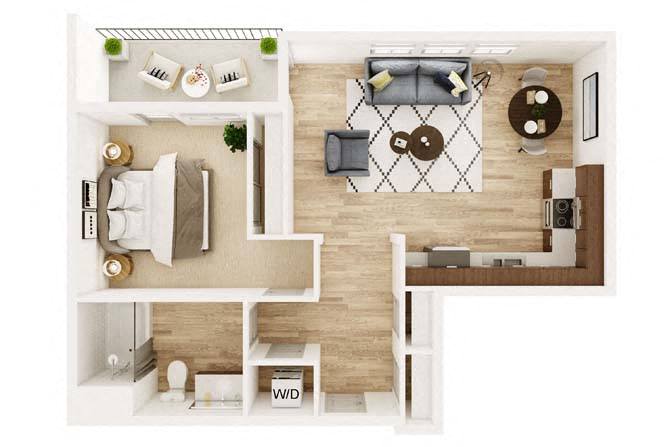 A1 floor plan