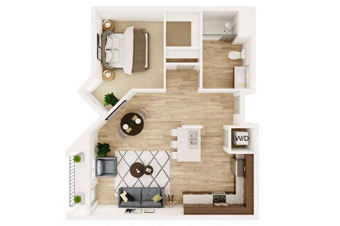 A2 floor plan