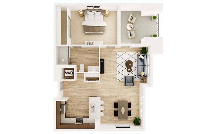 A6 floor plan