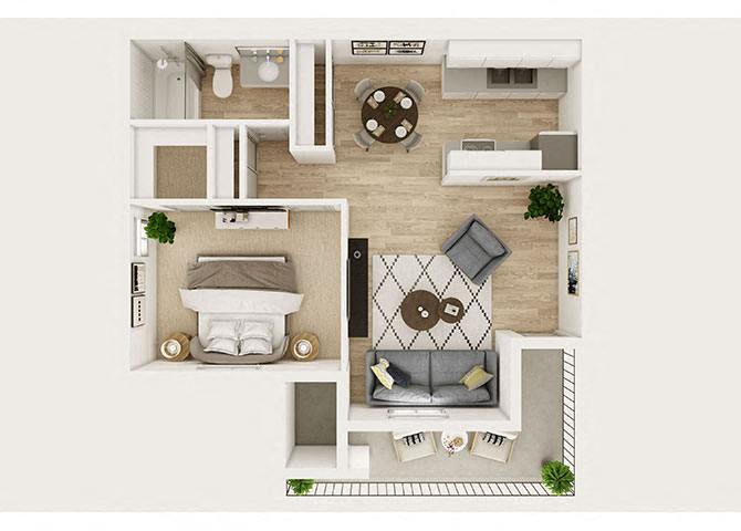 A2 floor plan