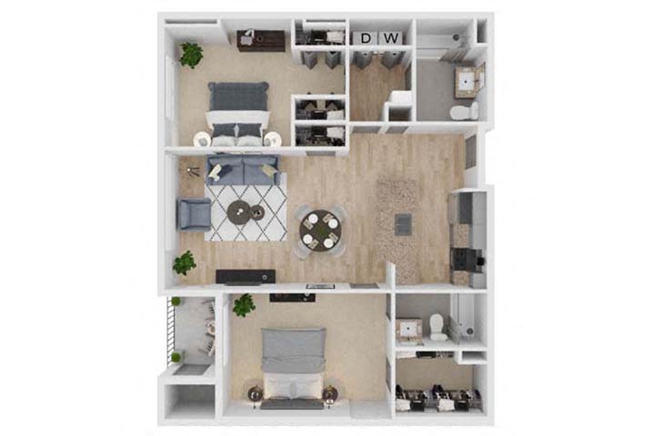 B2 floor plan