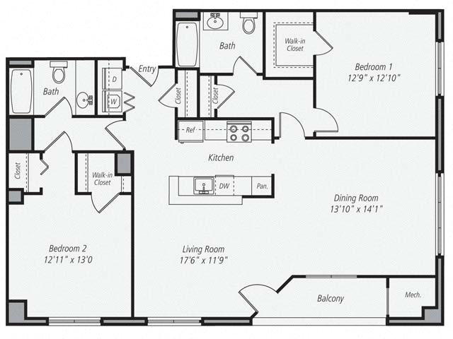 B6 floor plan
