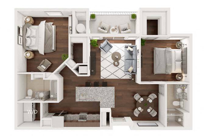 Montague floor plan