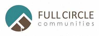 the full circle communities logo on a white background