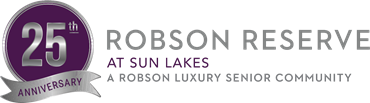 Robson Reserve at Sun Lakes 25th Anniversary