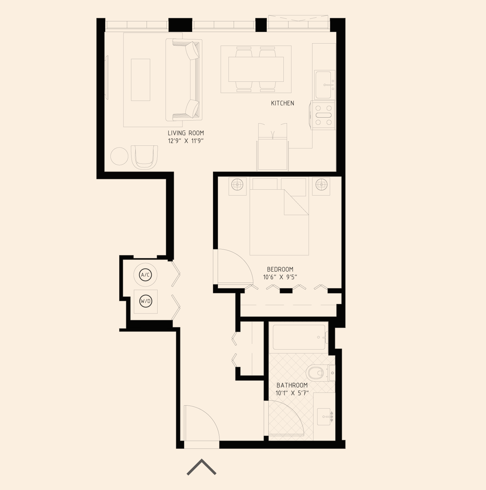 A2 floor plan