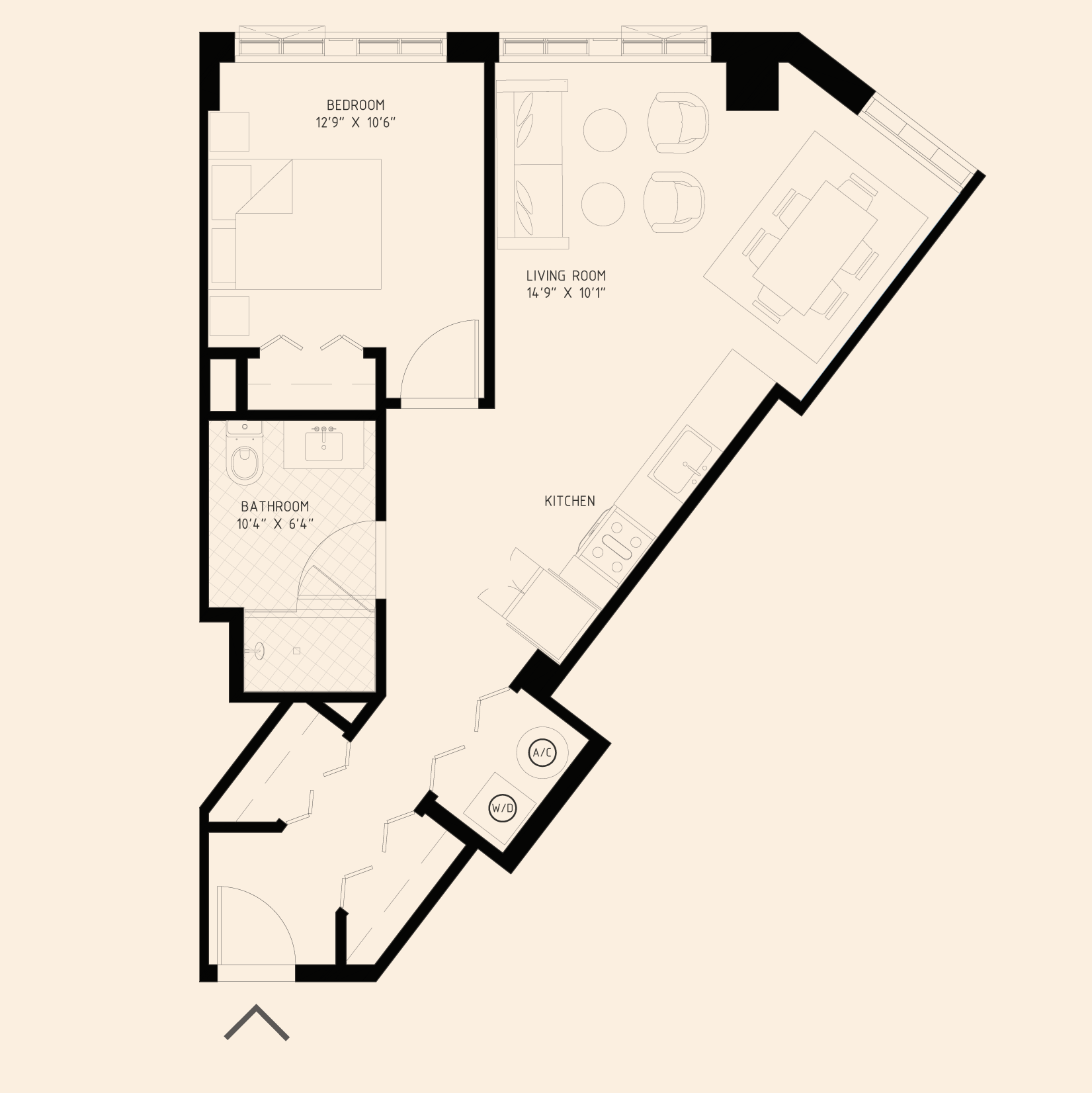 A6 floor plan