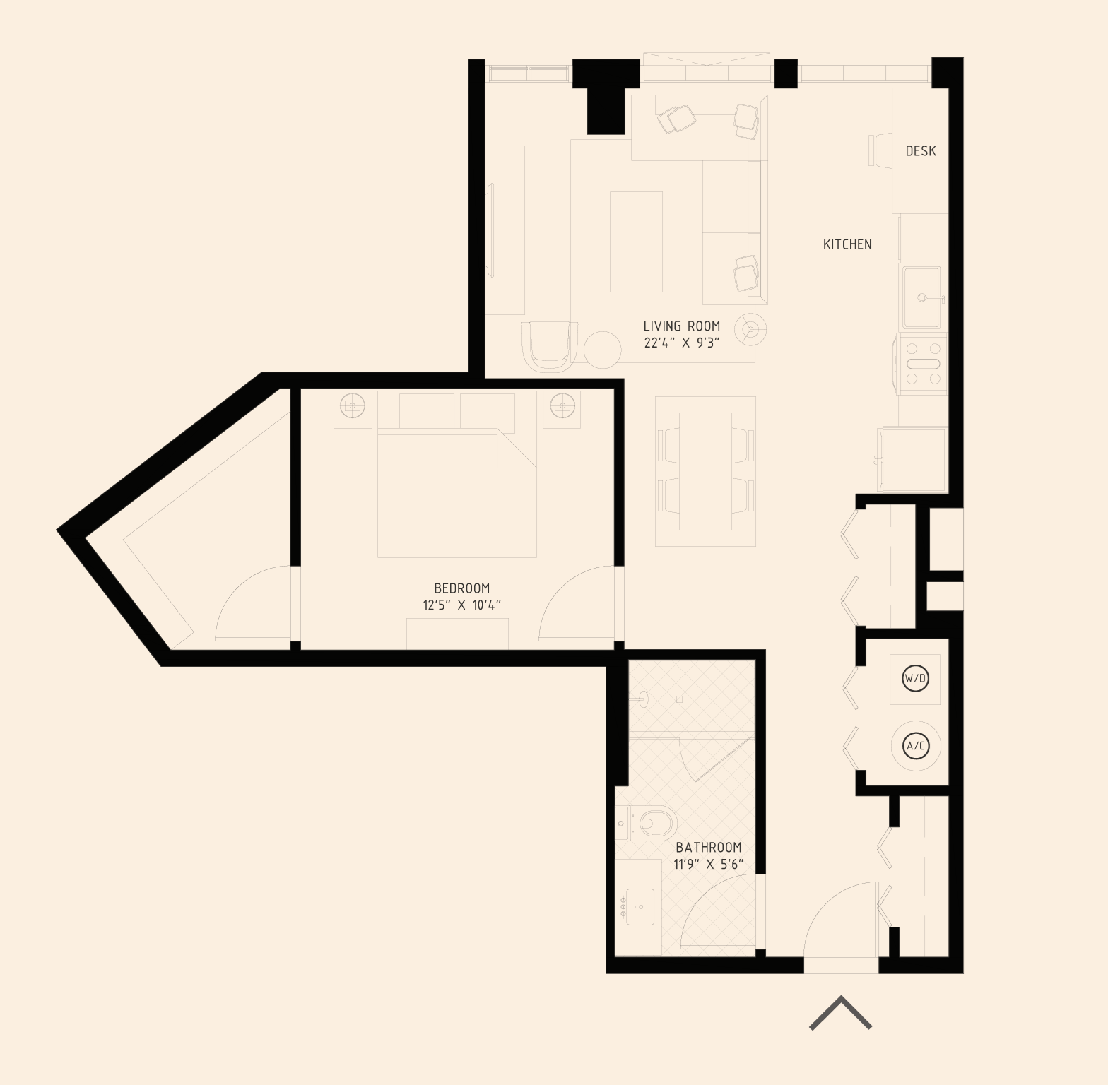 A9 floor plan