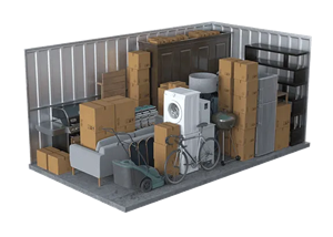 10x20 storage unit at Kansas City North Storage