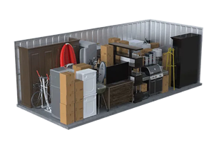 10x25 storage unit at Kansas City North Storage