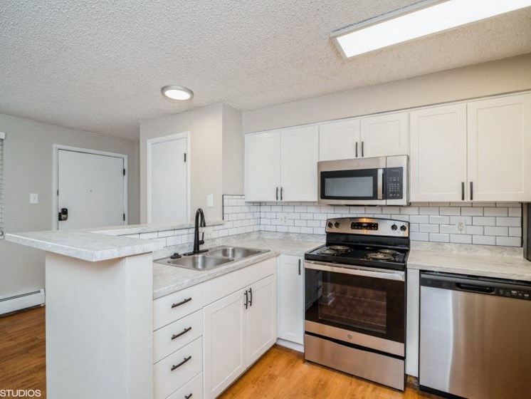 Updated Kitchen with Stainless Steel Appliances at 1443 Elizabeth