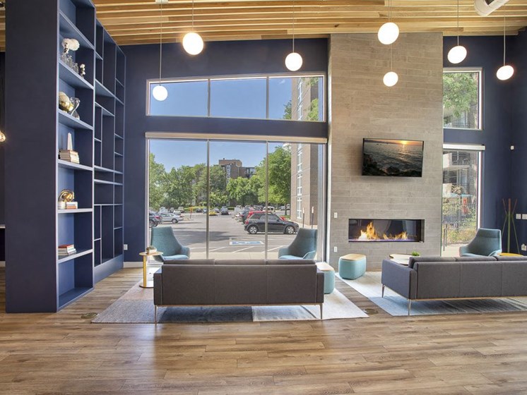 Chill in our resident lounge space