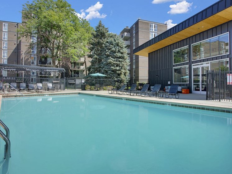 Pool is located near the newly renovated clubhouse