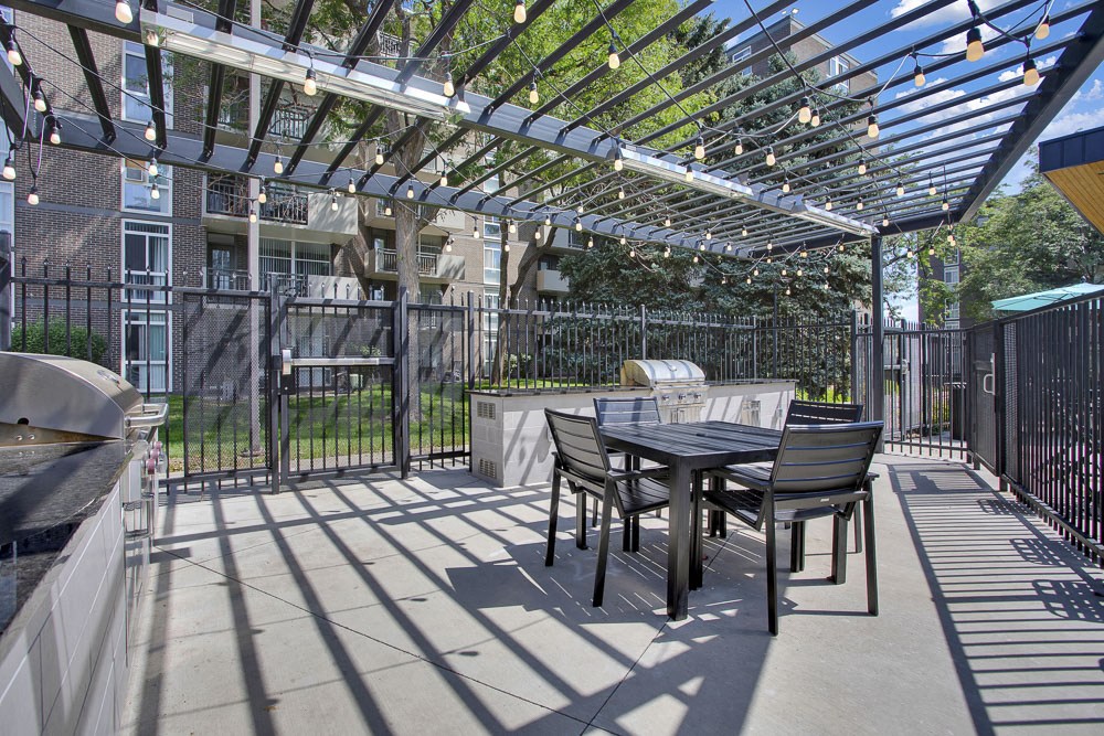 Grilling area