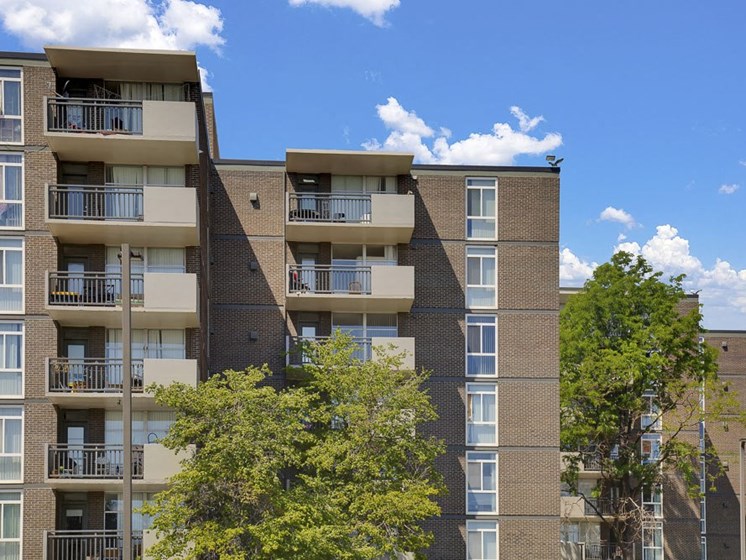 Private balconies