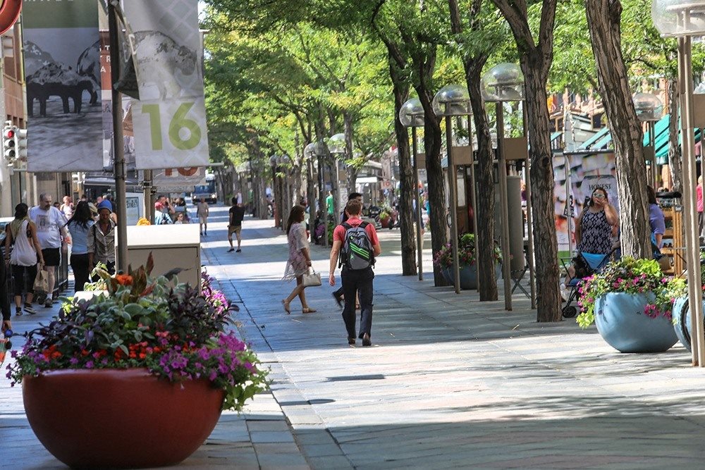 Stroll the iconic 16th Street Mall
