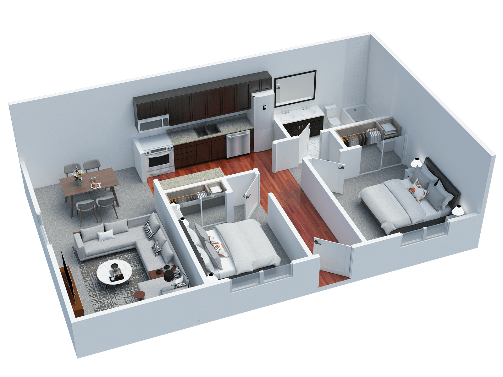 FG 2 BD 1 BA