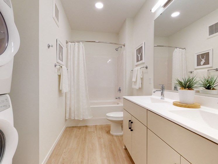 Luxurious Bathroom at The Hill Apartments, Minnesota, 55102