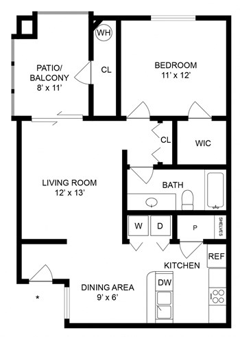 1A floor plan