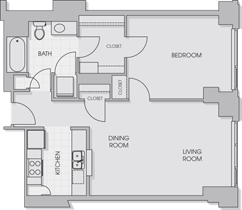 1G floor plan