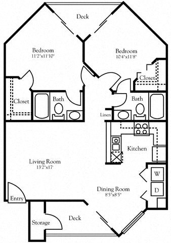2B Renovation 2 floor plan