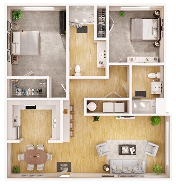 2E floor plan