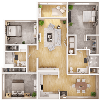 3C floor plan