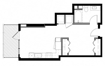 0B floor plan